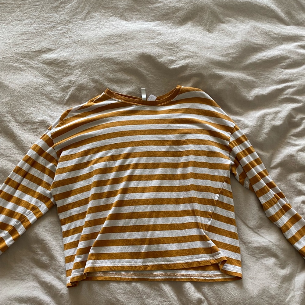 Long sleeve striped shirt